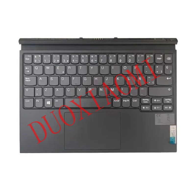 

New magnetic keyboard for Lenovo duet 3 bt Folio 11 inch Tablet Keyboard base French German Arabic