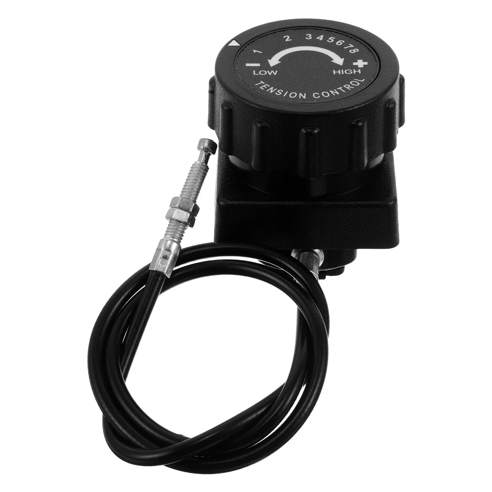 

Exercise Bike Tension Controller 8-Stage Plastic Tuner for Home Gym Smooth Resistance Adjustment Calibration Dial