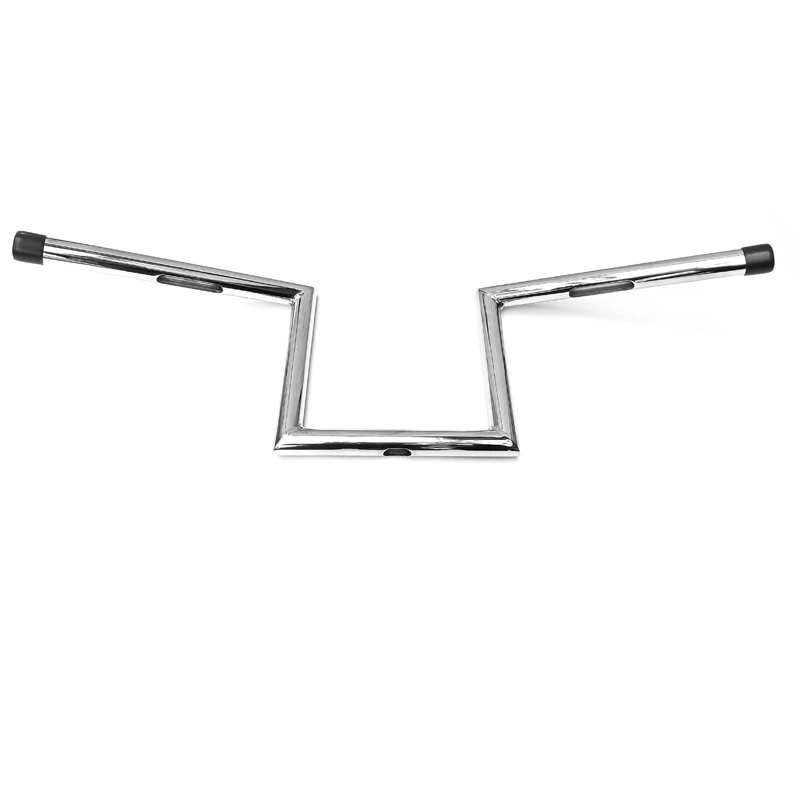 3 holes 1\'\' Handlebar 8\'\' Rise Z Bar Narrow Ape Hanger Fit for Harley Sportster Dyna Kawasaki Yamaha Chopper Bobber Cafe Racer