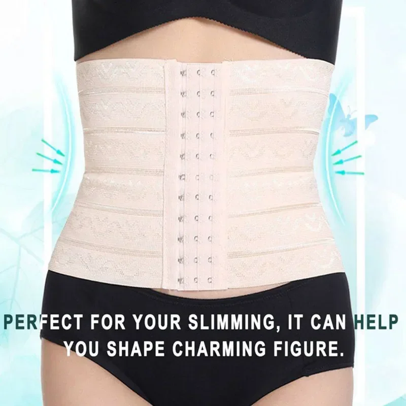 21Cm Postpartum Belt Women Waist Slim Body Shaper Breathable Puerperal Waist Cincher Corset Waist Trainer Slimming Belt