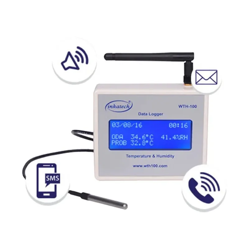 

Best Product INKATECH WTH100 Temperature And Humidity Data Logger With Wireless Probe