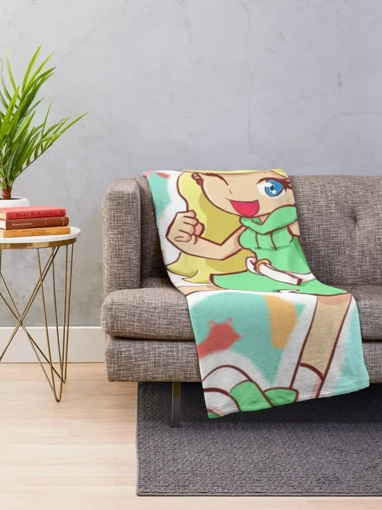 Leni loud Throw Blanket Decorative Throw Sofa Throw anime Blankets