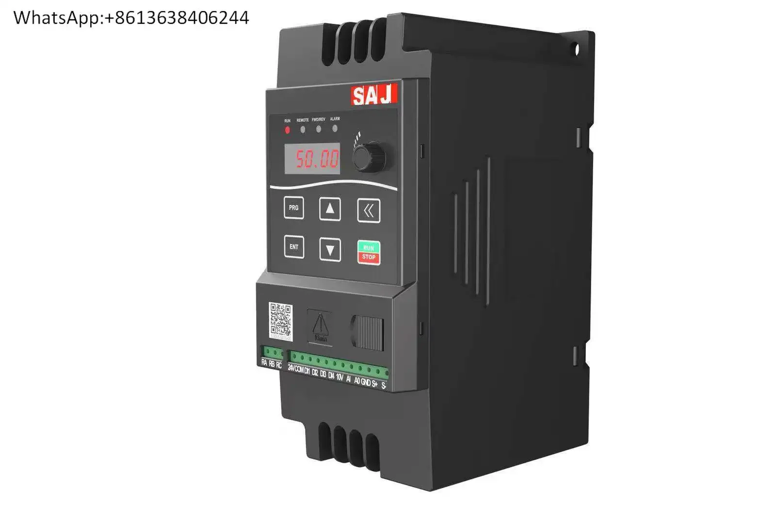 SAJ three-crystal inverter 600G series 0.75KW220V-7.5KW380V (single-phase motor available)