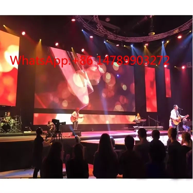 

P2.604 HD 4K Modular LED Video Wall Indoor Outdoor Stage Background Rental Screen