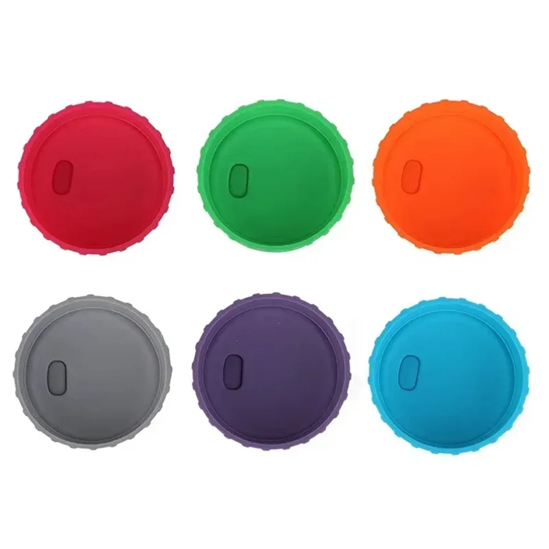 

A7THK-Reusable Silicone Lids Forcups Suitable Forall Types Ofbeverages Silicone Lids Protector Cup Accessories
