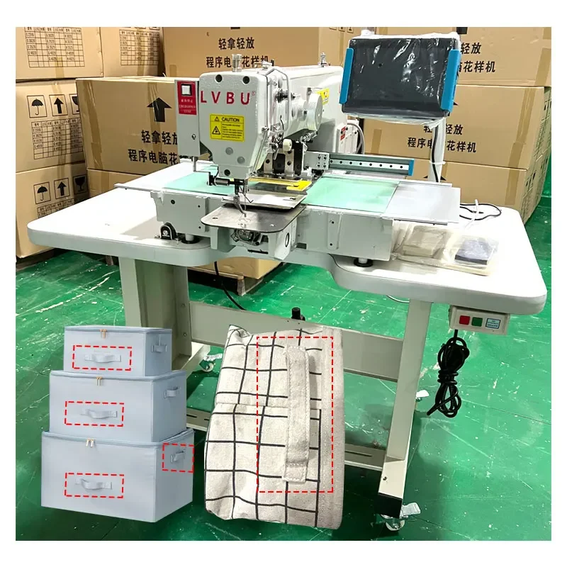 #   Máquina De coser De patrones computarizados para bolsos De cuero, máquina De coser De patrones para prendas, Maquina De Coser Industrial