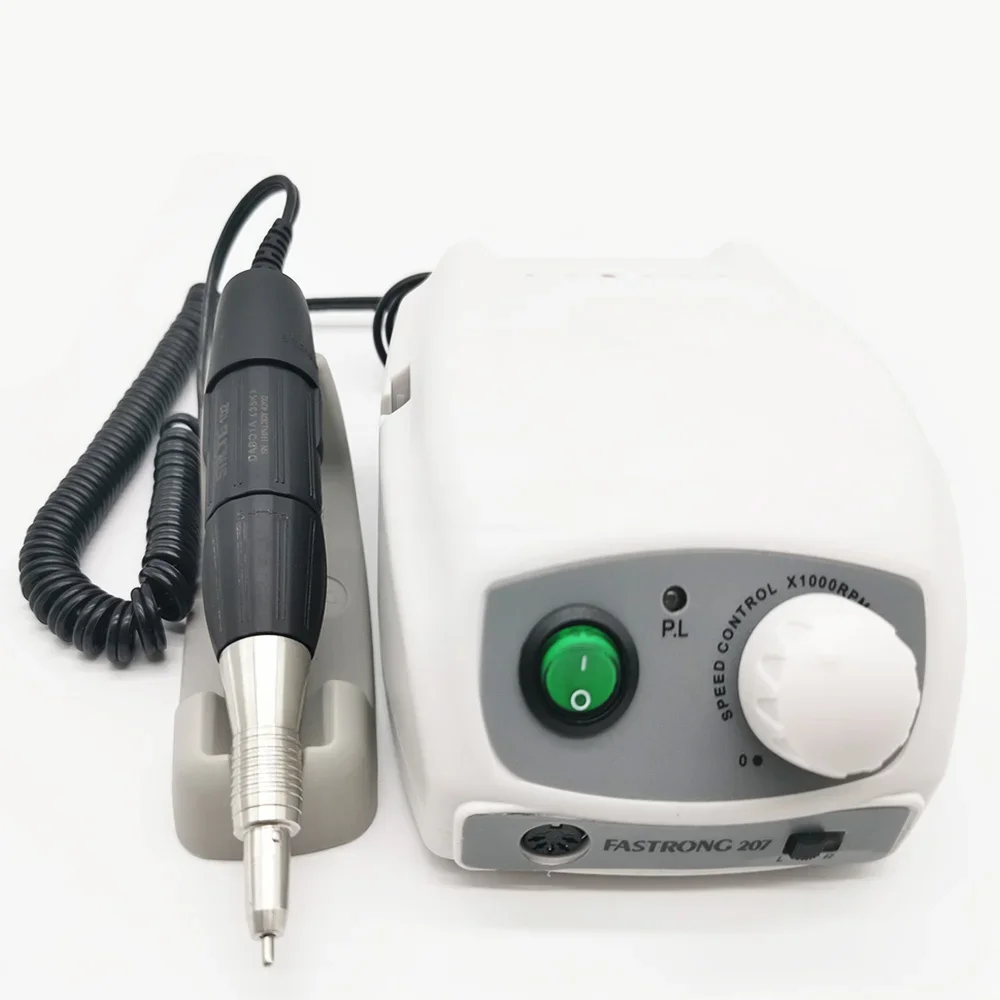 

z Trending products professional nail drill polisher glazing machine 35000 rpm electric simei nail drill micromotor strong 207b