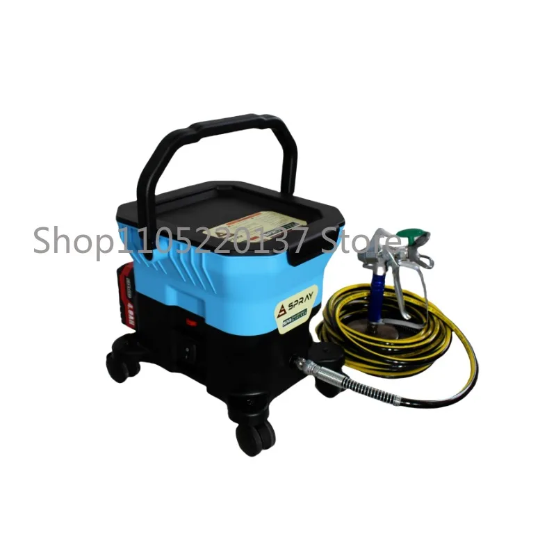 Multi-Functional Wheel-Type Paint Sprayer for Latex and Emulsion
