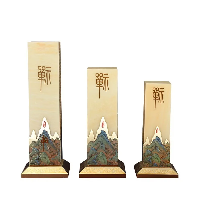 Buddha hall plug-in offering Buddha eternal lamp home living room Buddha table ornament