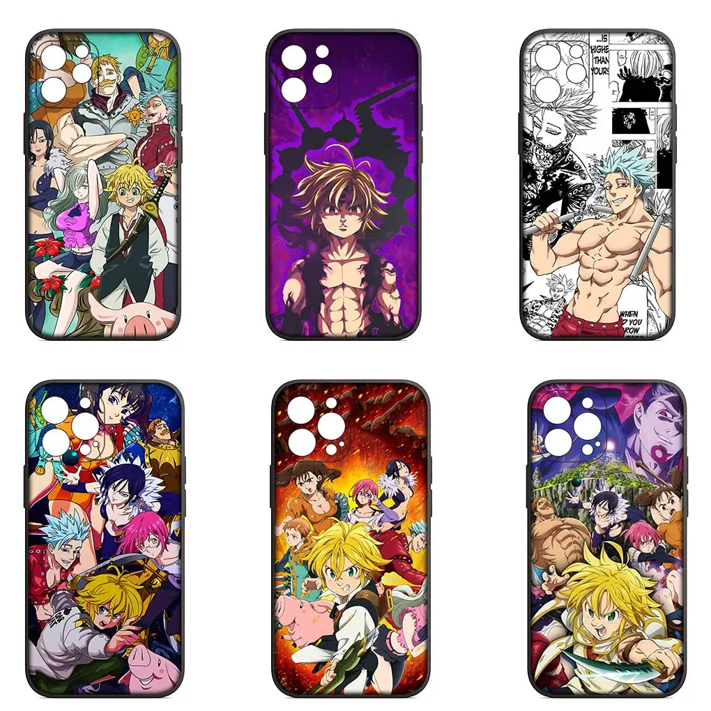 Seven Deadly Sins Meliodas Ban TPU Case for Apple iPhone 15 14 Plus 13 12 Mini Pro Max + 13Pro 14+ 15+ Phone Cover Casing