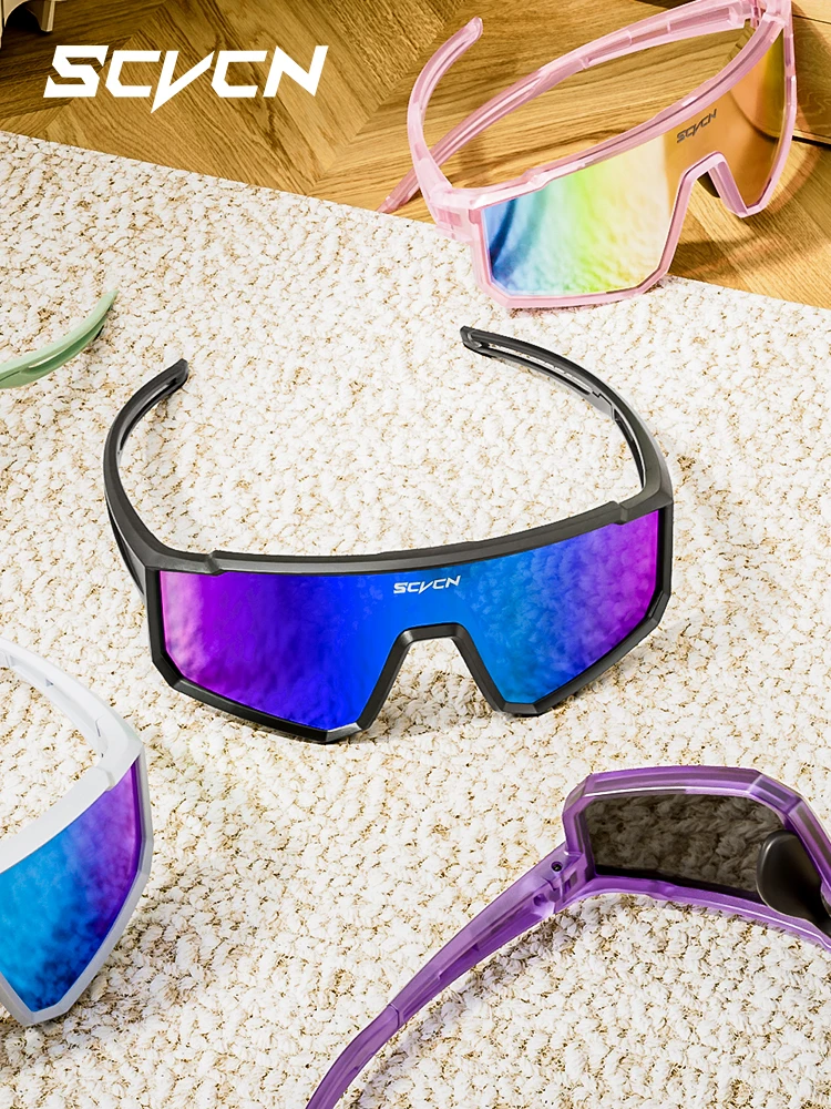 Okulary przeciwsłoneczne dla dzieci SCVCN, fotochromowe, z filtrem UV400, okulary baseballowe, okulary rowerowe dla chłopców i dziewcząt, okulary do kempingu i pieszych wędrówek, model 2026 — 2