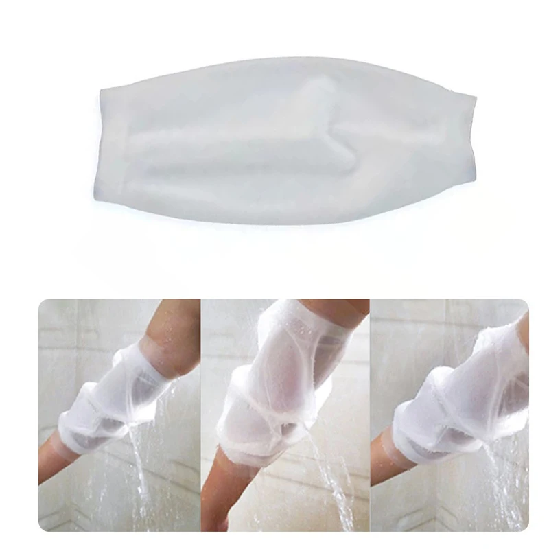 Imagem -05 - Silicone à Prova Impermeável Água Picc Linha Chuveiro Capa Adulto à Prova Dwaterágua Braço Protetor Cateter Indwelling Agulha Fix Bandagem Manga Bainha