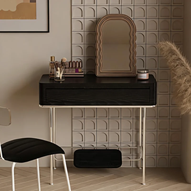 

Exquisite Modern Vanity Desk Simple Italian Premium Classic Vanity Desk Trendy Elegant Coiffeuse De Chambre Bedroom Furniture