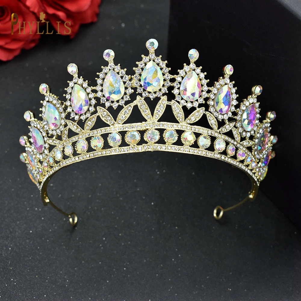 A111 coroa de casamento e tiara nupcial diadema noiva headpiece moda strass cabeça ornamentos designer festa rei headwear