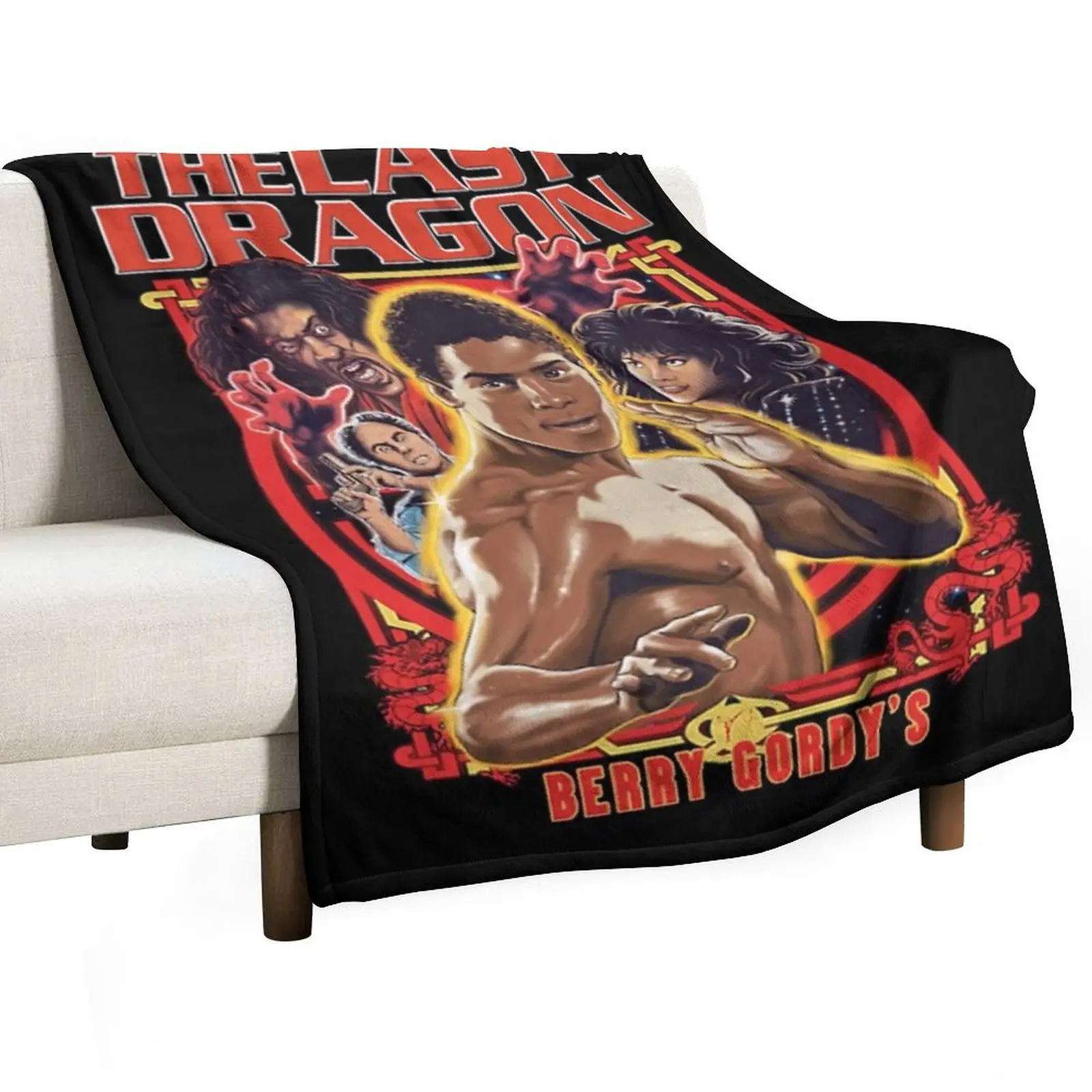 

The Last Dragon legend Throw Blanket Softest Bed Fashionable Giant Sofa Baby Blankets