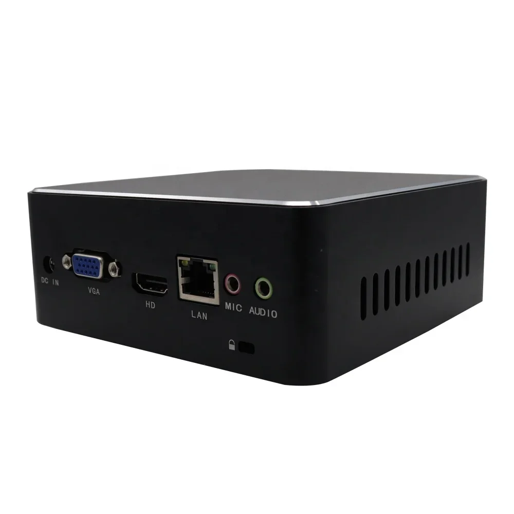 Minitree Portable Mini PC In tel Core i7 6560U Fan Mini Computer Graphics Iris 540 Barebone NUC 4K Nettop LAN VGA HD-MI WIFI