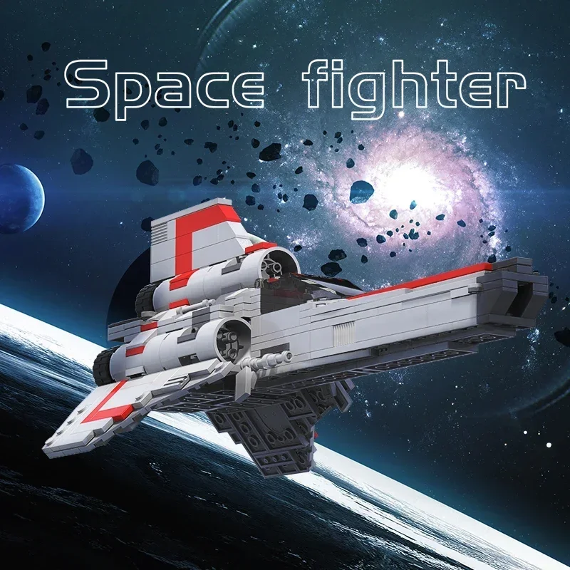 

Colony MKII Viper Космический корабль Строительные блоки MOC-9784 Авиация Военная Галактика Сборка самолета Модель Головоломка Детская игрушка в подарок