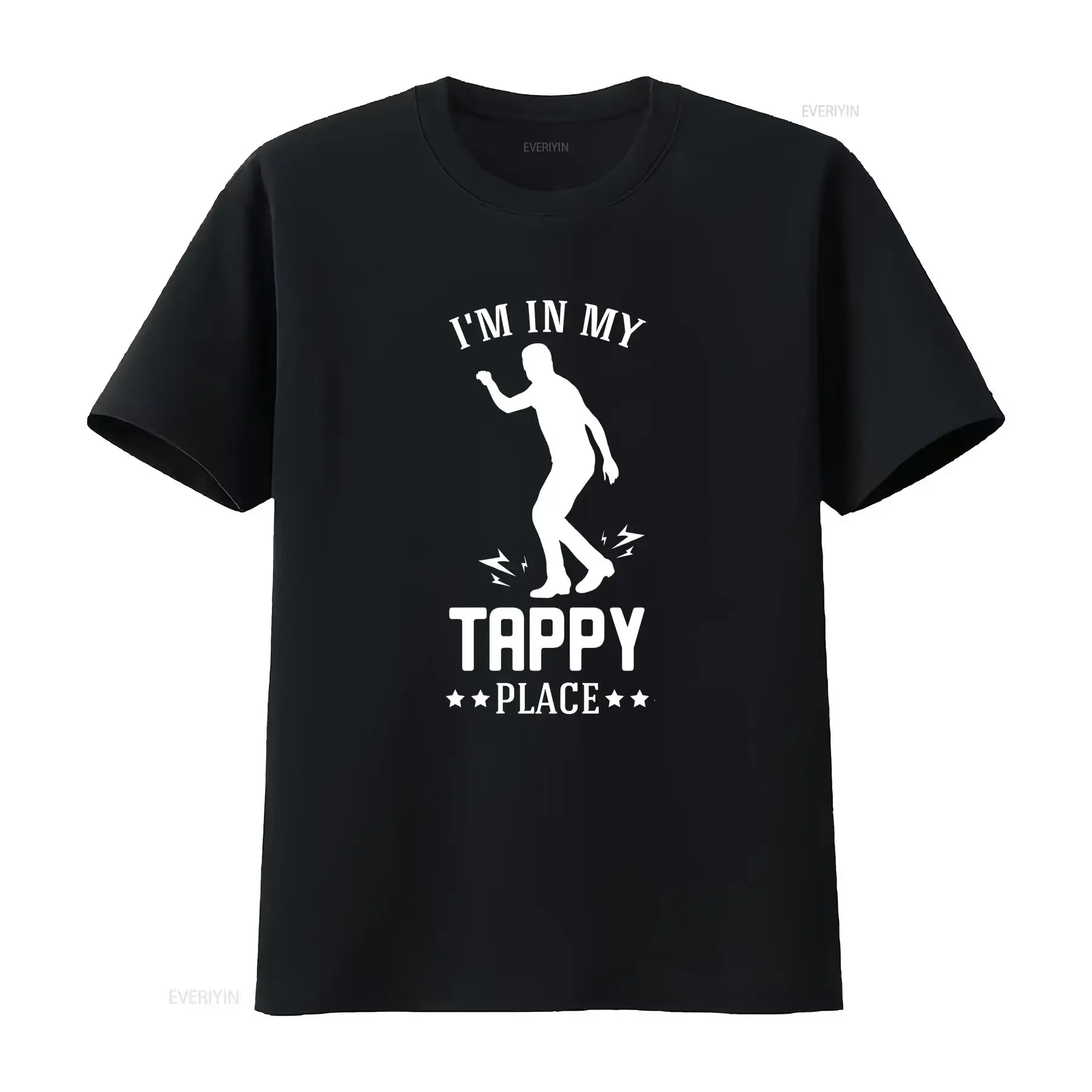 I'm In My Tappy Place T Shirt Tap Dance For Men And Women Dancing Shoes Dancer Soft  vintage Washed graphic Slightly