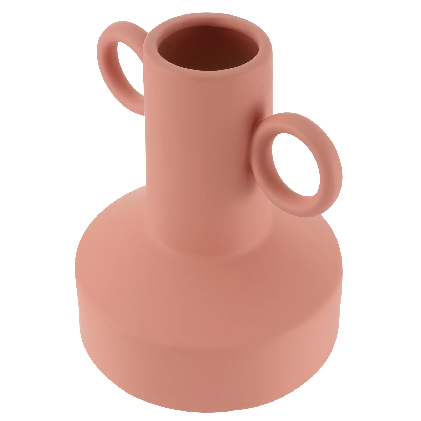 

1Pcs Creative Ceramic Vase Light Luxury Flower Arrangement Ware Simple Chic Decoration for Indoor Room Art Vase Binaural Shape