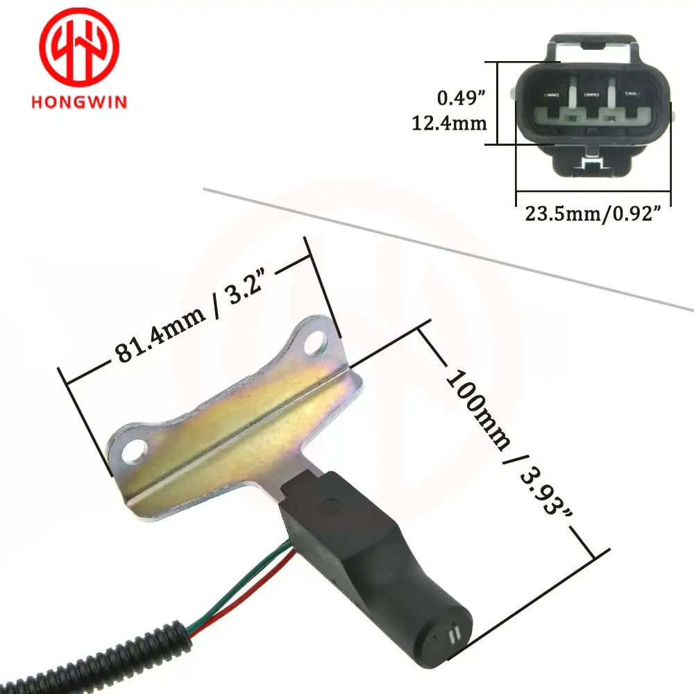 New Engine Crankshaft Position Sensor For Jeep Dodge Dakota Durango Ram 1500 2500 3500 3.9 5.2 5.9L 56027870 56027870AB 87008291