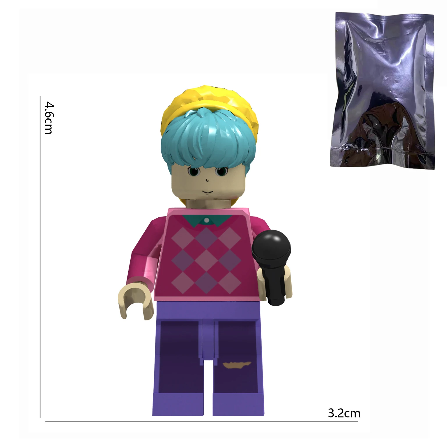 2026 Kpop شيطان الصيادين عمل صغير الشكل اللبنات لعبة الأجهزة الطرفية الديكور حقيبة أعمى أرقام لعبة هدية الكريسماس