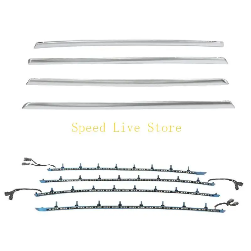 

547C LED Light Strips Covers for 3 Series F30 Decorative Trims Car Door 12 Volts