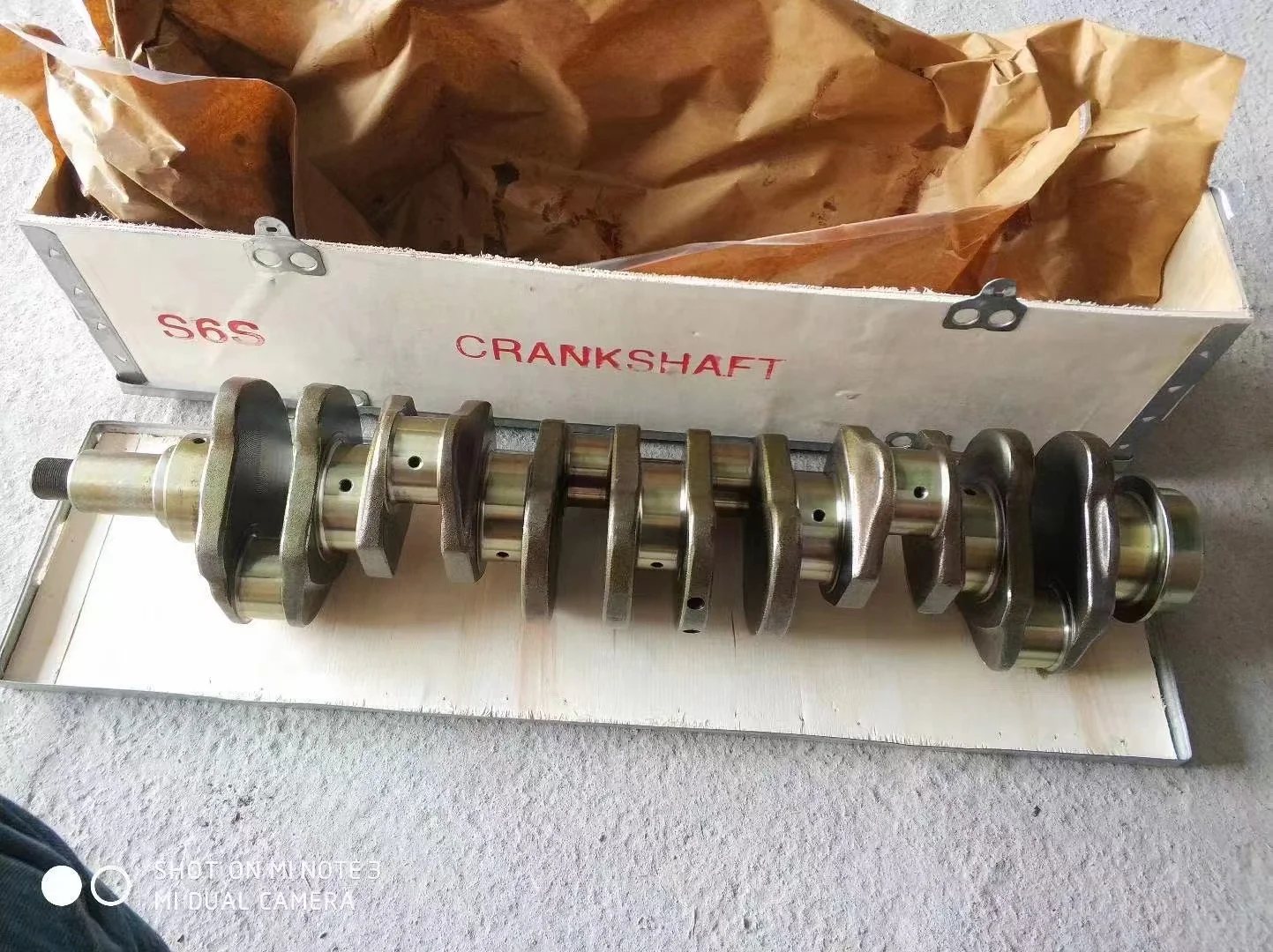 S6S crankshaft For mitsubishi forklift engine parts