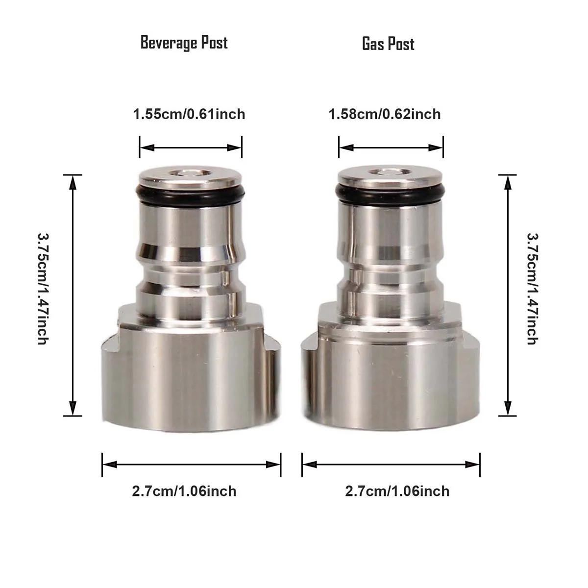 Komerční soudek na záruka zamknout soudek konektor adaptér ženské pivo nitka odpovídat S/D/A/G soudek konektor kegging homebrew