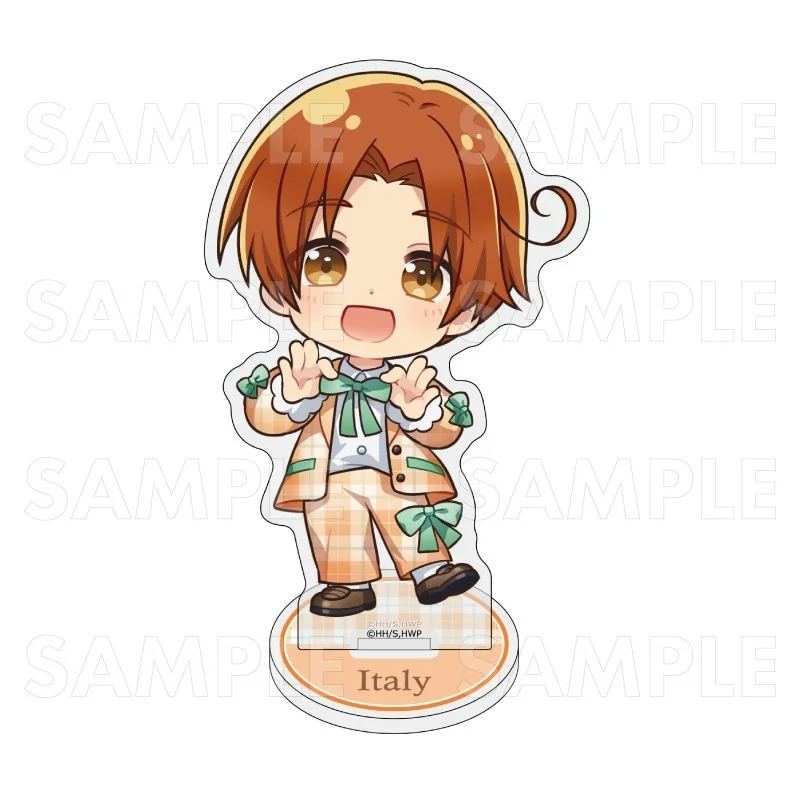 Hetalia: Axis Powers Acrylic mini Stand figure Stand Plate Cosplay Prop Decor Cartoons present Friend keychain