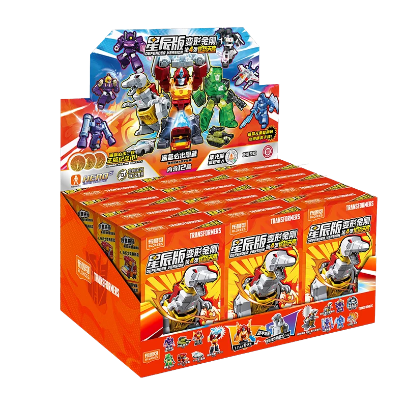 Originale BLOKEES Transformers ONE G1 Anime Grimlock Rodimus Prime Megatron Scourge Starscream Blind box Blitzwing Action Figures
