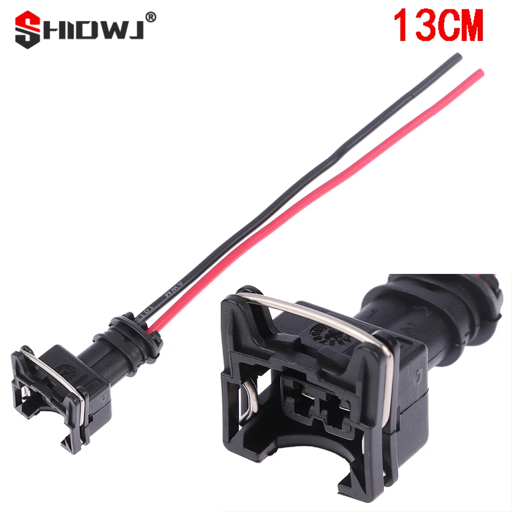 1Pcs Car Injector Socket Connector With Cable For Automotive Fuel Injectors And Intake Air Pressure Sensor Plug Auto Accessories