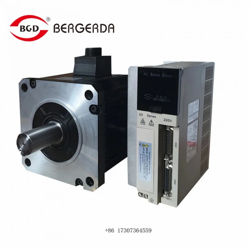 2025 130 фланцевый бесщеточный серводвигатель переменного тока мощностью 2,5 кВт + сервопривод 10 Нм 2500 об/мин с кабелем и низким серводвигателем Цена