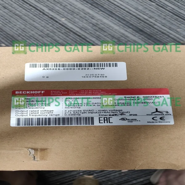 Ax5206-0000-0202 Baru Asli Spot Plc