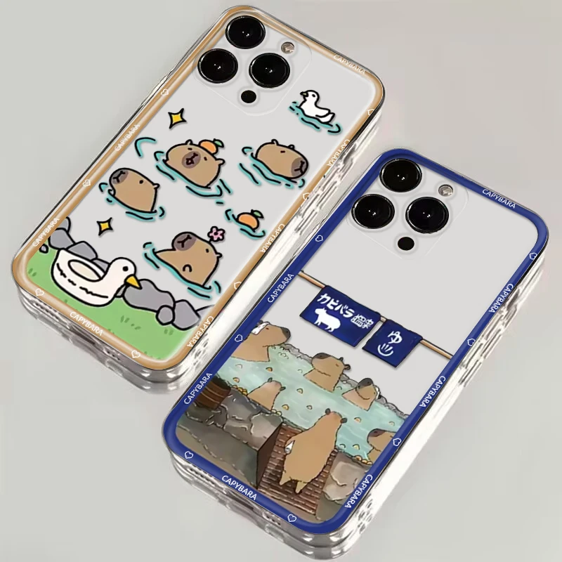 capybara cute Soft Case for Huawei Nova 2i 3I 5T Y5P Y6 Y6P Y7 Y7A Y8P Y8S Y9 Prime Y9S P20 Pro P30 Lite