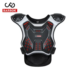 BARBOK Child Motocross Armor Kids Motorcycle Armor Vest Protection Universal Children's Kids Night Reflective Child Riding Armor