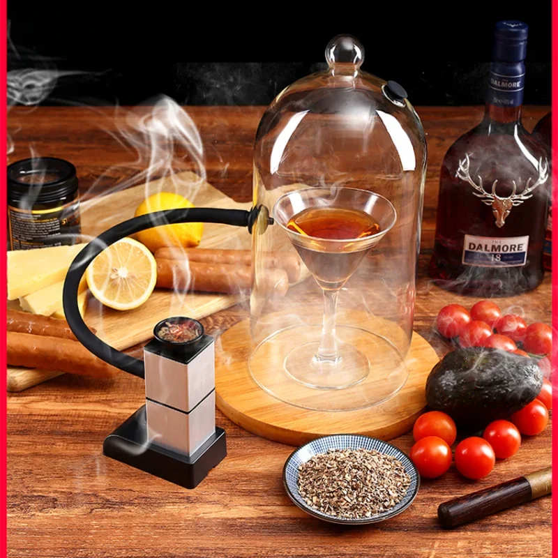 

Creative Gourmet Smoke Gun Smoker Molecular Cuisine Smoker Bar Cocktail Tools