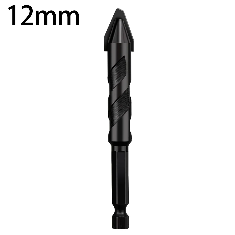 ボール盤,ガラスタイルパンチ,ロックスラブ,トライアングルドリルビット,超硬電動工具部品,6-12mm, 6mm, 8mm, 10mm, 12mm, 1個