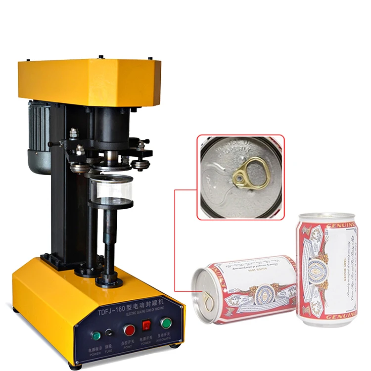 

Automatic Industrial Food Canning Machine Can Seal Automatic Can Sealing Machine