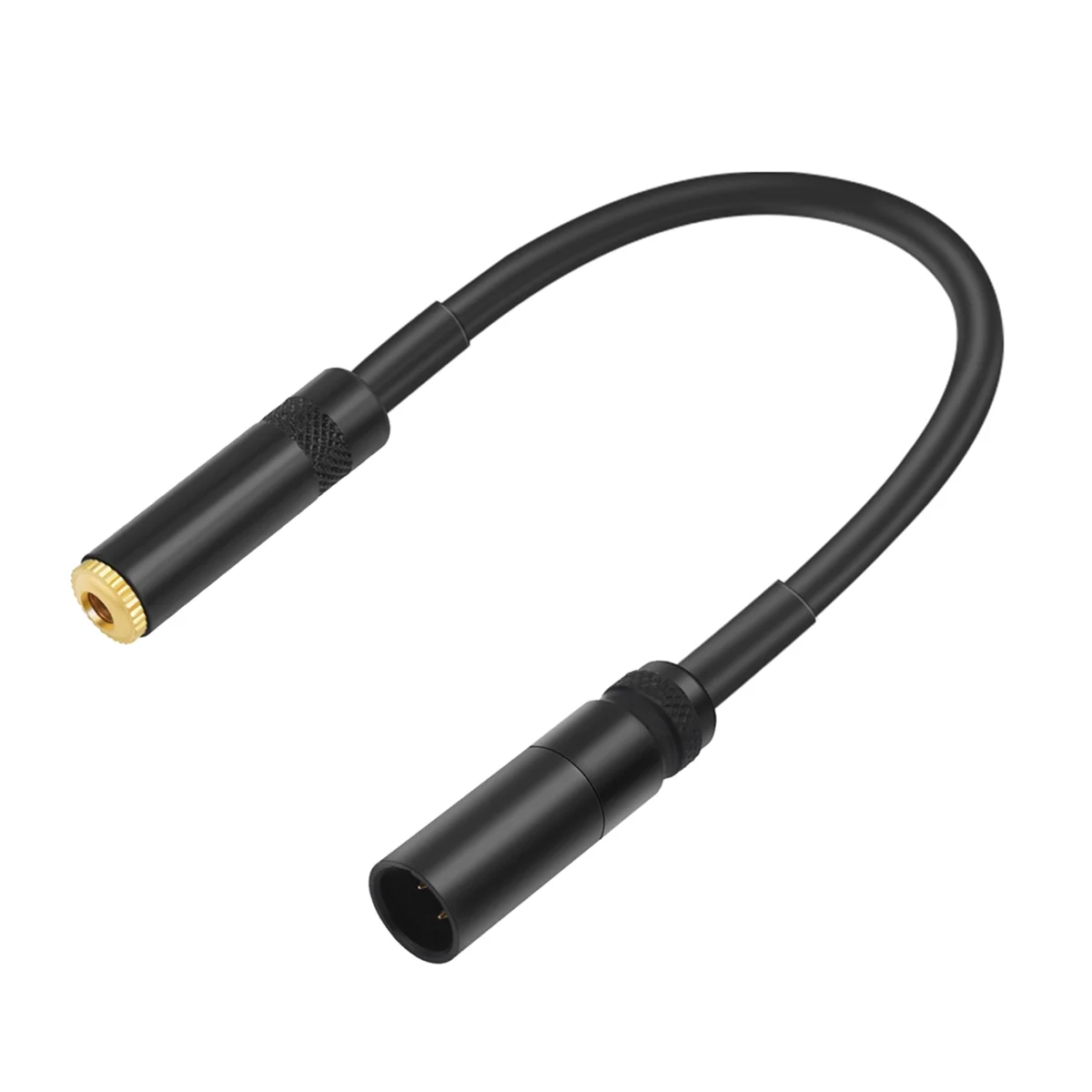 Cable adaptador convertidor de audio Mini XLR macho a 1/8 TRS hembra eficiente