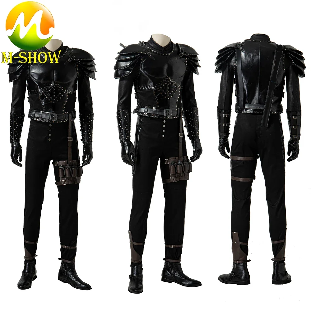 

Geralt Cosplay Costume Men Outfits Witcher Armor Suit Full Set Halloween Carnival Costumes