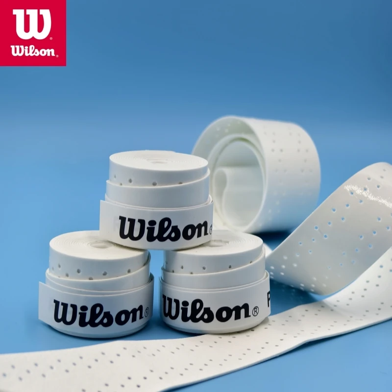 WilsonTennis-empuñaduras para raqueta de bádminton, 45/30/15/piezas, con pegamento de mano, antideslizantes