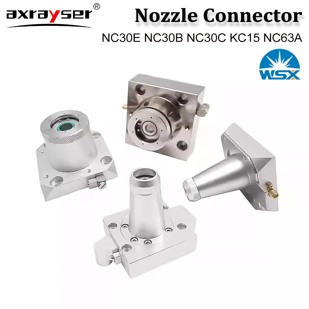 

WSX Original NC30 KC13 KC15 TRA Connector Sensor Nozzle Connection Parts For WSX Fiber Laser Cutting Machine NC30E NC30B NC30C