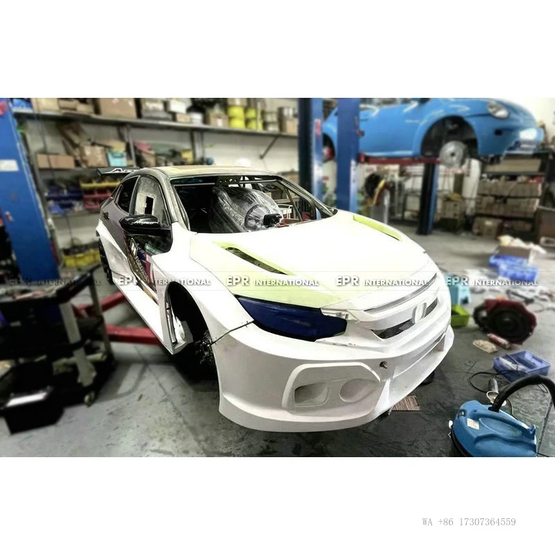 Hot for Honda Civic hatchback FK7 modification parts, TCR model full wide-body kit,
