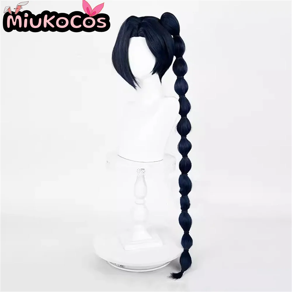 ในสต็อกสิบสามคอสเพลย์วิกผม MiukoCosplay อะนิเมะกรรไกรเจ็ดคอสเพลย์