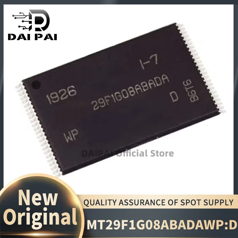 (5-10piece)100% New original MT29F1G08ABADAWP:D 29F1G08ABADA 29F1G08ABADAWP MT29F1G08ABADAWP  TSOP48 128MB NAND FLASH CHIP