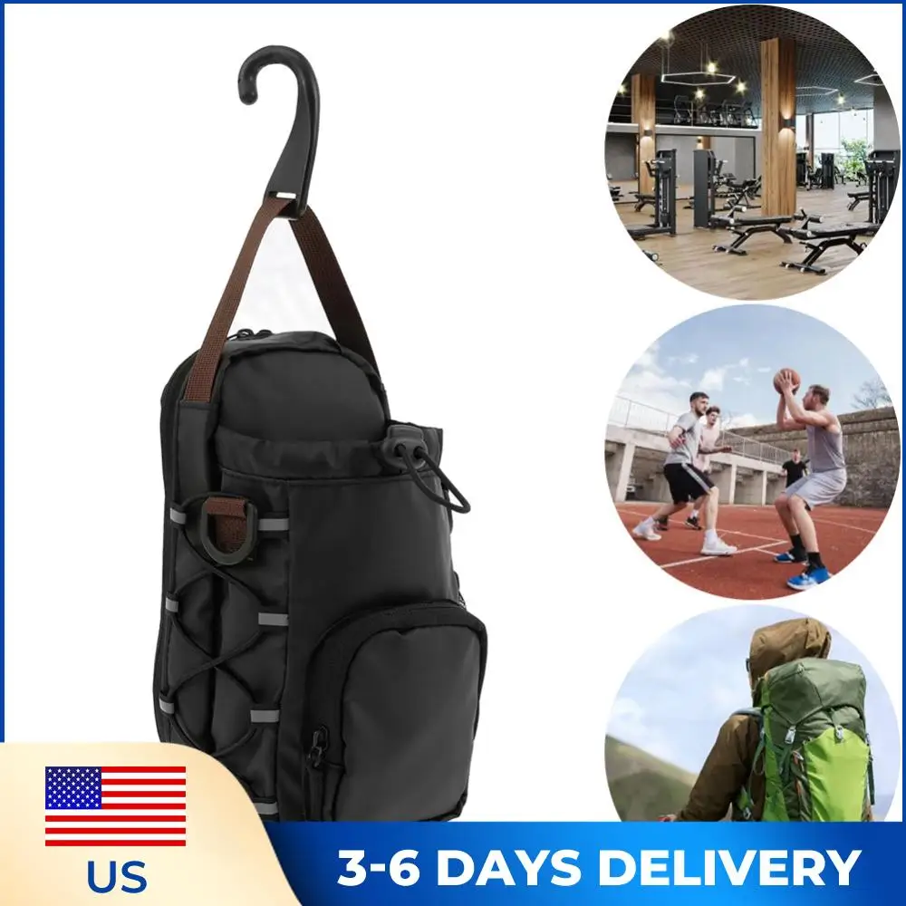 

Магнитная спортивная сумка-слинг с держателем для бутылки, сумка через плечо для спортзала, сумка-переноска для бутылок для спортзала, спорта, путешествий, переноски личных вещей