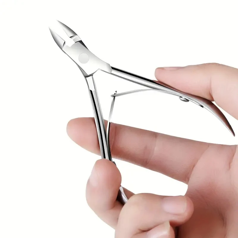 Cuticle Nippers Stainless Steel Cuticle Trimmer Cutter Scissors Pedicure Manicure Clippers Easy-Grip Ultra-Sharp Nail Care Tool