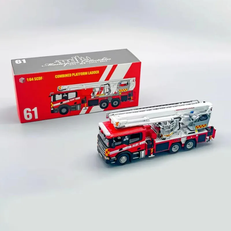 Masterpiece Collectibles 1:64 Scale Singapore Fire Ladder Truck