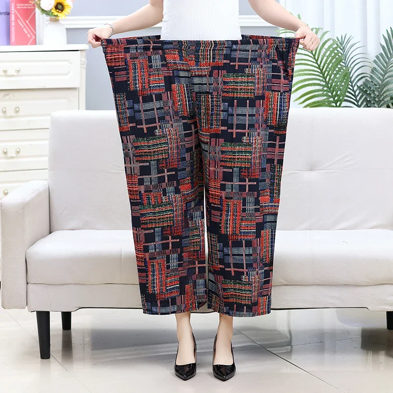 Oversize 2 Piece Sets Womens Outfits Summer 2023 New Casual Elastic Waist Wide Leg Pants Sets Loose Elegant Blouse Summer Suit