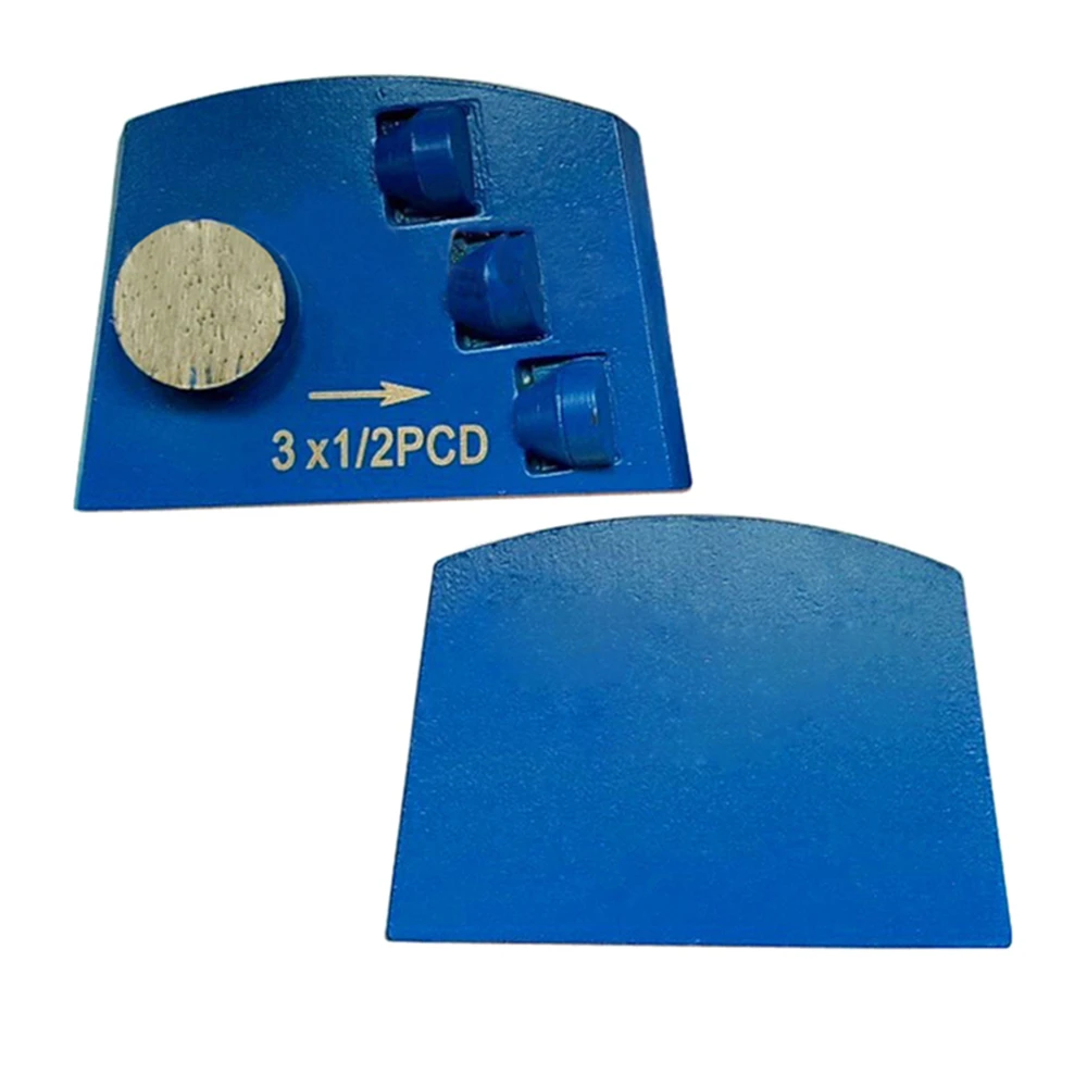 Muela de suelo Pcd, superficie de hormigón suave y uniforme, almohadillas de diamante de larga duración, 9 piezas